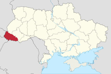 Zalarpattia Oblast in the Ukraine, home to Rusyns and Hungarians.