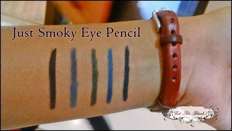 Colorbar Just Smoky Eye Pencil Swatches - Swatch Check