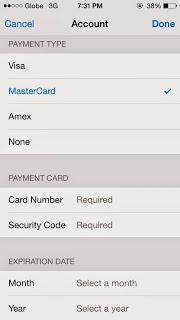 How to link BPI My e-Prepaid Mastercard® to iTunes and Appstore?