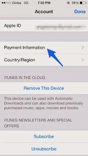 How to link BPI My e-Prepaid Mastercard® to iTunes and Appstore?