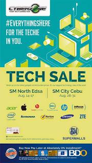 To Techie Cebuanos: SM Cyberzone's Cyber Month Tech Sale 2014- a gadget sale that you shouldn't miss!