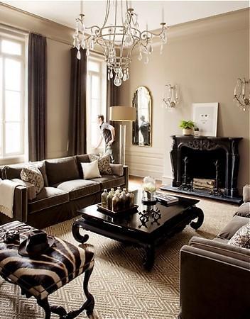 Weekend Roomspiration - (Mostly) Dark and Moody Rooms for Fall