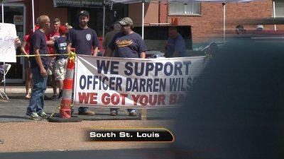 Darren Wilson rally