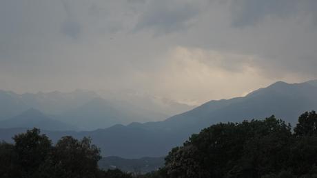 Tormenta en los Alpes.