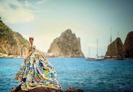 Nadja Bender, Kinga Rajzak & Dalianah Arekion In Dolce and Gabbana for Vogue Japan October 2014