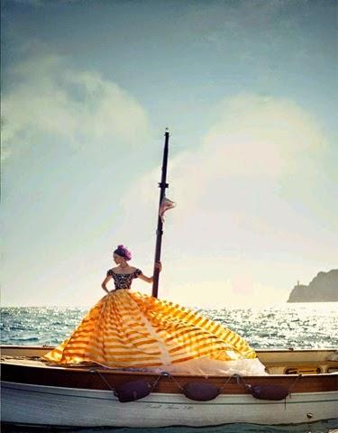 Nadja Bender, Kinga Rajzak & Dalianah Arekion In Dolce and Gabbana for Vogue Japan October 2014