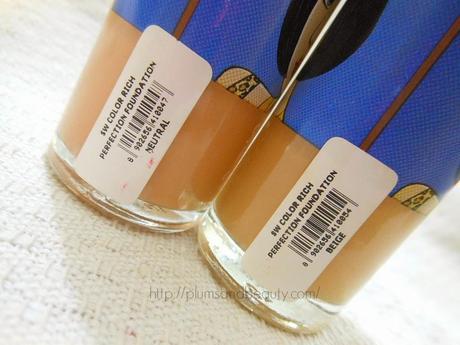 Street Wear Color Rich Perfection Foundation : Review, Swatches, FOTD