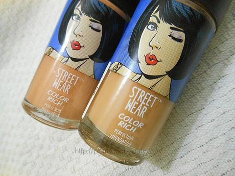 Street Wear Color Rich Perfection Foundation : Review, Swatches, FOTD