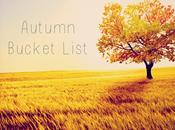 Autumn Bucket List