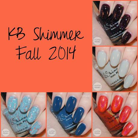 KB Shimmer - Fall 2014 Polishes