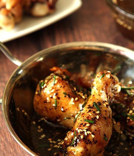 Chicken Wings with Honey and Za'atar.