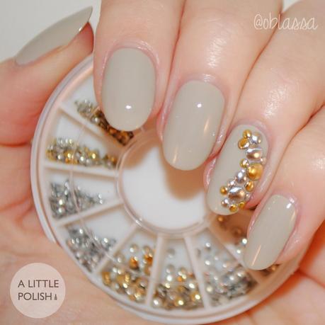 Twinsie Tuesday: Summer to Fall Transitional Polish w/ Born Pretty Store Studs