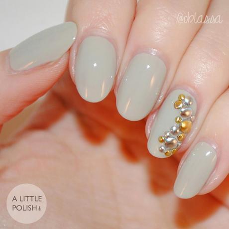 Twinsie Tuesday: Summer to Fall Transitional Polish w/ Born Pretty Store Studs