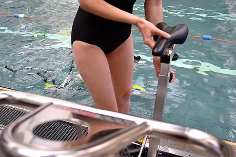 Underwater spinning, London