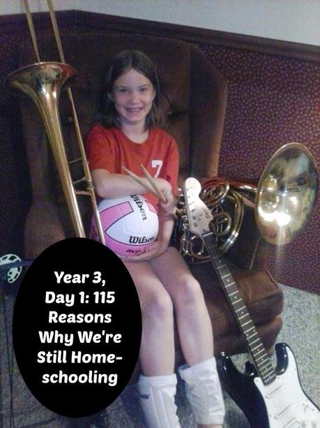 Year 3, Day 1: 115 Reasons Why We're Still Homeschooling | LazyHippieMama.com