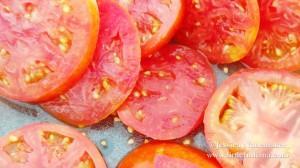 Locally Sourced Tomatoes at Dine and Discuss Event