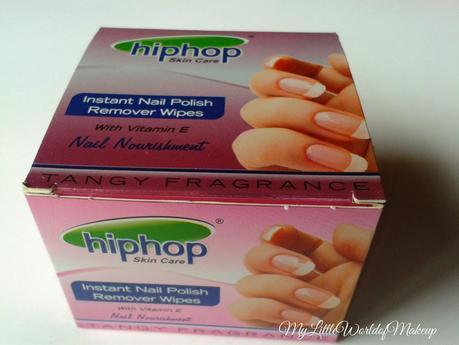 HipHop Instant Nail Polish Remover wipes Review