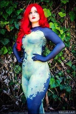 Alexandria the Red as New 52 Poison Ivy (Photo by York in a Box)