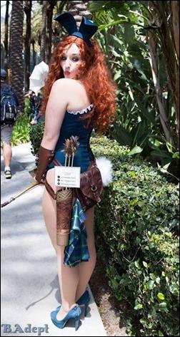 Alexandria the Red as Merida Bunny (Photo by Blue Adept Photography)