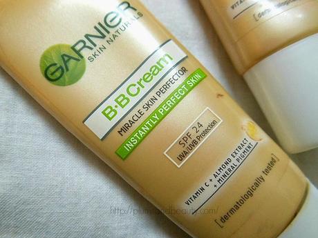 Garnier B.B Cream MIracle Skin Perfector : Review, Swatch, FOTD