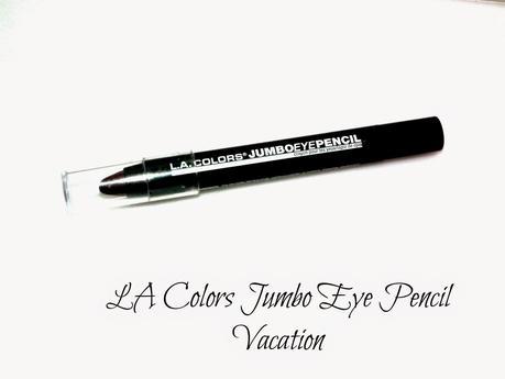 LA Colors Jumbo Eye Pencil Vacation Swatches