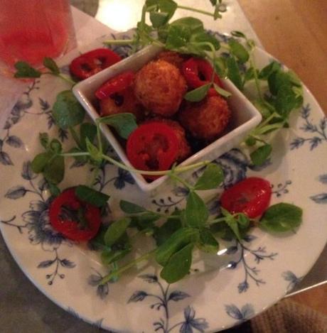 Crispy Goats Cheese Bon Bons