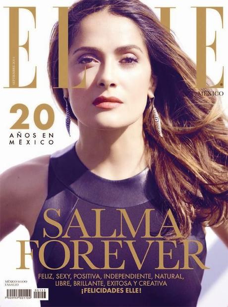 SALMA HAYEK IN ELLE MEXICO COVER SHOOT BY DIEGO UCHITEL