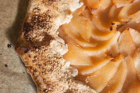 Poached Quince Galette