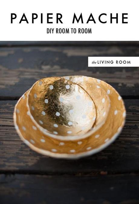 DIY Room to room: papier mache