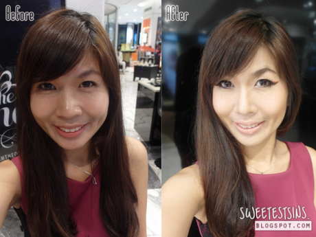 illamasqua makeover before and after