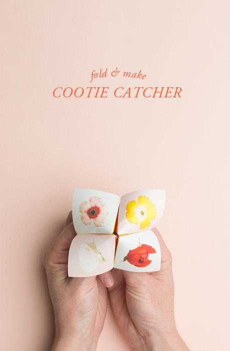 Printable cootie catcher