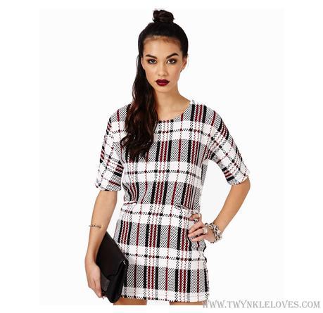 Pick Of The Day: Missguided Tartan Shift Dress