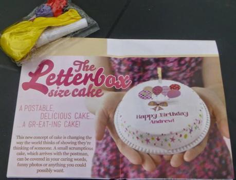 Bakerdays Letterbox Cake Review*