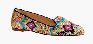 Shoe of the Day | J.Crew Sophie Sequin Loafers