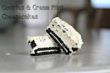 Cheesecake is the best cake: Cookies & Cream Cheesecakes