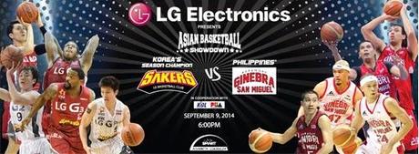 Korea’s LG Sakers to battle PH’s Barangay Ginebra inASIAN BASKETBALL SHOWDOWN