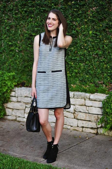 Madewell Tweedweave Shiftdress