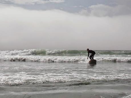 Surfing in Ucluelet, BC with Wick'd Surf Camps