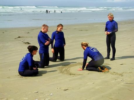 Surfing in Ucluelet, BC with Wick'd Surf Camps