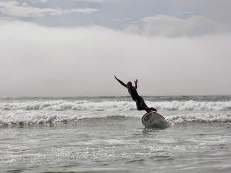 Surfing in Ucluelet, BC with Wick'd Surf Camps