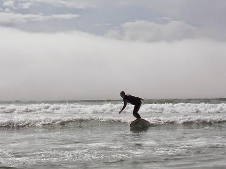 Surfing in Ucluelet, BC with Wick'd Surf Camps