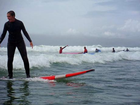 Surfing in Ucluelet, BC with Wick'd Surf Camps