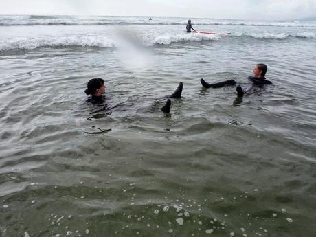 Surfing in Ucluelet, BC with Wick'd Surf Camps