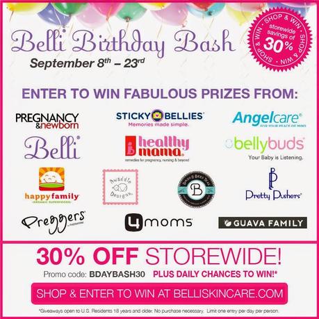 Join the Belli Birthday Bash for Sitewide Savings and Fantastic Giveaways from September 8-23!