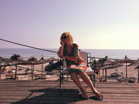 Going to the beach is practically like going to a spa Going to the beach is practically like going to a spa