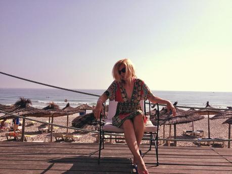 Going to the beach is practically like going to a spa Going to the beach is practically like going to a spa