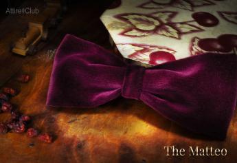 The Matteo bow tie by Attire Club