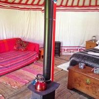 Staying In A Yurt