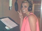 Britney Spears Hits Studio