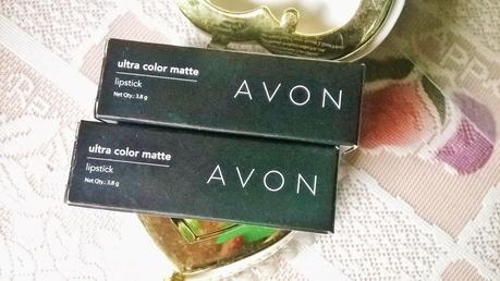 Avon Ultra Color Matte Lipsticks in Matte Lily & Matte Berry